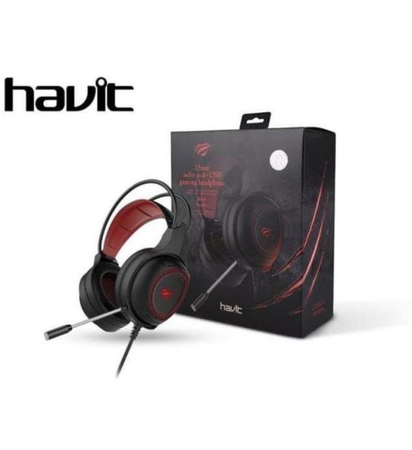 HAVIT H2239D Headset Gaming 3.5mm Audio jack + Cable USB