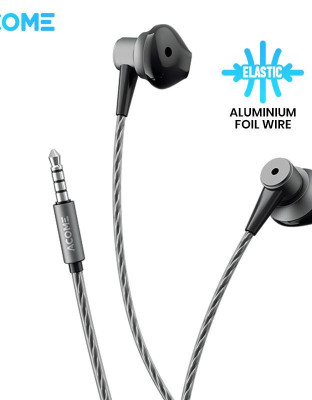 Acome Wired Earphone Headset AluminumAlloy Garansi Resmi 1 thn AW08