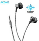 Acome Wired Earphone Headset AluminumAlloy Garansi Resmi 1 thn AW08