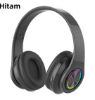 B39 Wireless Headset LED Bluetooth Headphone HiFi Bass Music